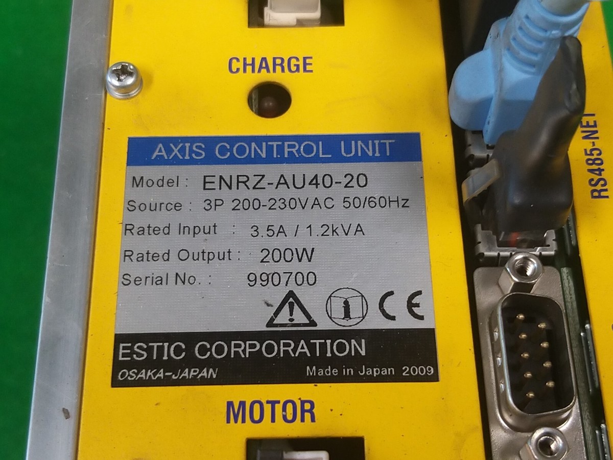ESTC ENRZ-AU40-20 Servo Control Unit, USED | eBay ESTC ENRZ-AU40-20 Servo Control Unit, USED | eBay