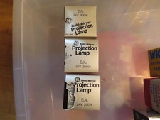 EJL 200W 24V MR16 Photo Projection LIGHT BULB Studio LAMP Projector NOS