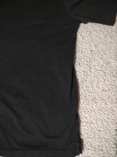 Vintage Greg Norman Black Xl Rippled Polo - Bild 7 von 16