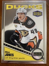 19-20 UD O-Pee-Chee Platinum Retro Rookie R-72 Max Jones