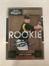 2008 Playoff Contenders Season Ticket Autographs #22 Dusty Coleman Auto