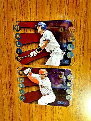 2000 FLEER TRADITION (LOT OF TWO) ''HALLS WELL'' JUAN GONZALEZ  NOMAR GARCIAPARRA
