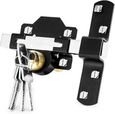 Double Gate Lock 70mm, Mortise, 5 Keys Concise Home RRP £24