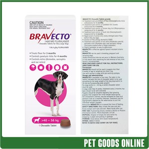 bravecto extra large dog