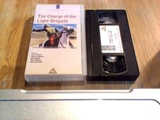 TONY RICHARDSON The Charge Of The Light Brigade 1968 Connoisseur UK VHS VIDEO