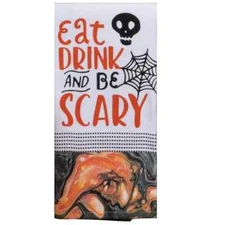 Kay Dee Designs H3903 Haunted Home Eat Drink and Be Scary Dual Purpose Towel