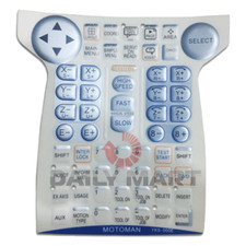 New In Box YASKAWA DX100 YKS-001E Keypad Keyboard Keysheet Silica Gel Membrane L