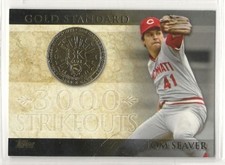 2012 Topps Gold Standard - #GS-11 - Tom Seaver - Cincinnati Reds