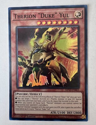 Yugioh! Therion ''Duke'' Yul - MP23-EN061 - Super Rare - 1st Edition | NM/M 