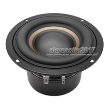 1x 4.5" inch 4/6/8Ohm 40W Hifi Bass Speaker Woofer Audio Loudspeaker Horm 116mm