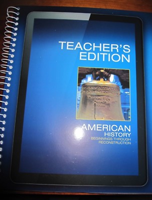 NEW Pearson American History Beginnings Through Reconstruction Teacher's Ed 