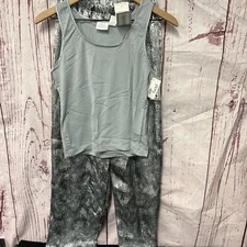 VTG NWT 90's Secret Treasures Set 2 Pcs Tank Top Sz. M Silky Pants Sz S NWT