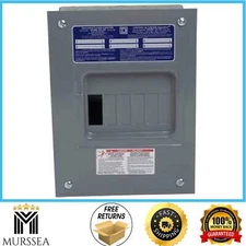 100Amp 6Space 12Circuit Indoor Flush Mount Main Lug Load Center withCover NoDoor