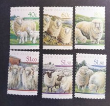 N. Zealand 1991 Sheep set  MUH A5