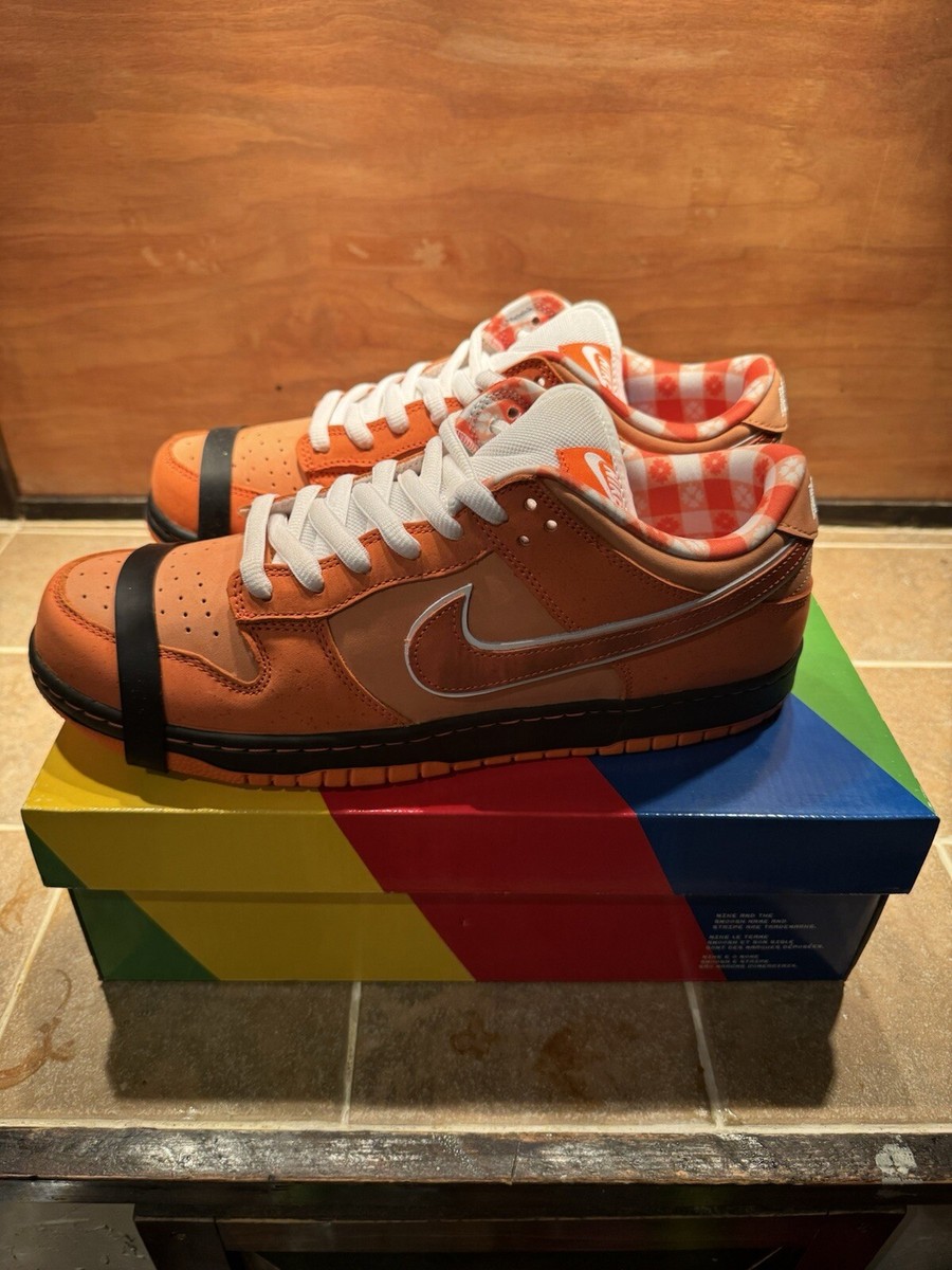 Size 12 - Nike Dunk Low SB x Concepts Orange Lobster | eBay