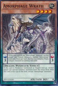 Amorphage Wrath - SHVI-EN028 - Common - Unlimited Edition x3 - Near Mint