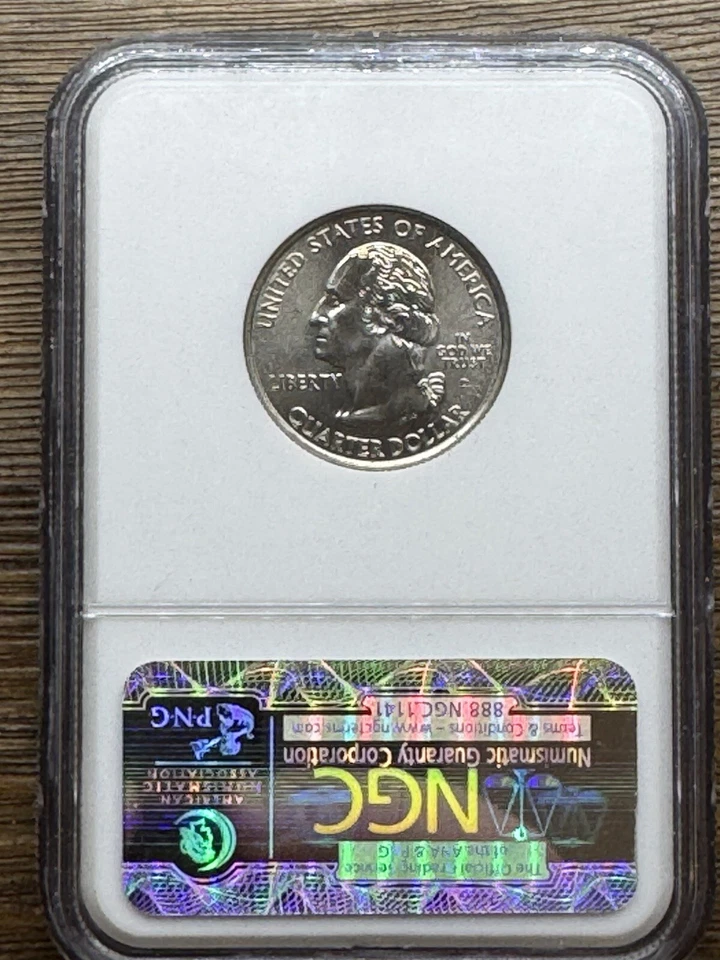 2003-D 25C Illinois NGC MS66- Washington 50 States Quarters - Image 3 of 4