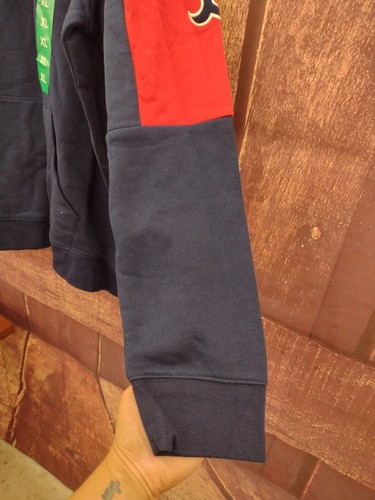 Majestic Mens Red/ Blue Red Sox Hoodie Size X large - Picture 2 of 9