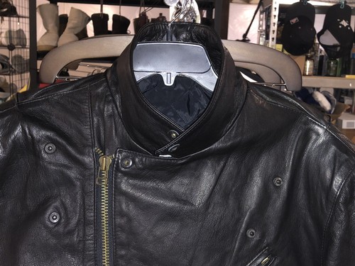 Hard Rock Cafe Vintage Leather Biker Jacket Sydney Australia 1992 Men’s Sz Large - Picture 5 of 14