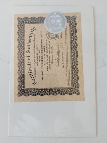 Buffy The Vampire Slayer #15 Limited Edition Gold Foil Mint Signed COA - Picture 4 of 5