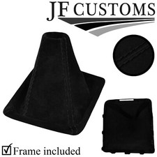 SCHWARZ NAHT SUEDE SCHALTSACK +KUNSTSTOFFRAHME F?R SUBARU IMPREZA 08-14