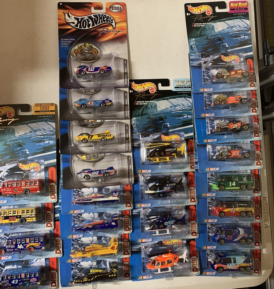 Hotwheel Racing series cars