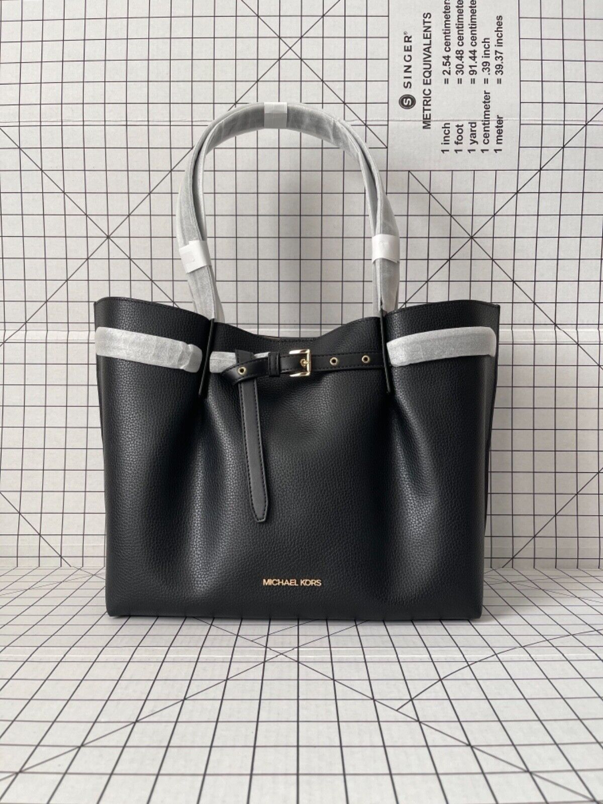 Michael Kors Emilia Large Pebbled Leather Tote Bag