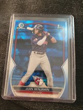 2023 Topps Bowman Chrome Sapphire - BCP-151 Juan Benjamin - Cleveland Guardians