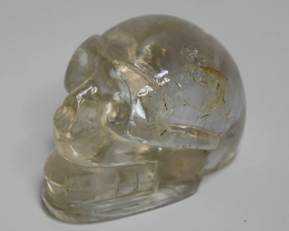 Estatua de calavera de cristal tibetana #5 Foto 2 de 4