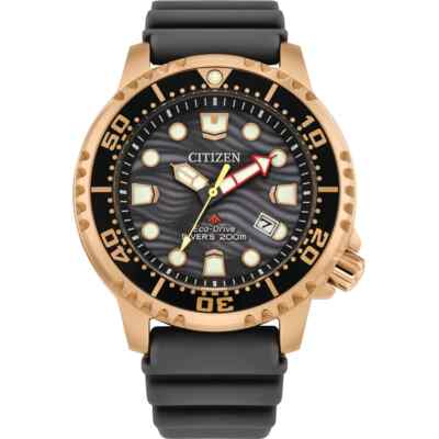 Citizen Promaster BN0163-00H Diver Eco-drive Polyurethane Black Gold