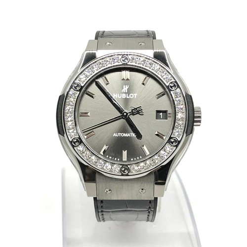Hublot Classic Fusion 38 mm Titanium Grey Automatic  Watch, 565.NX.7071.LR.1204