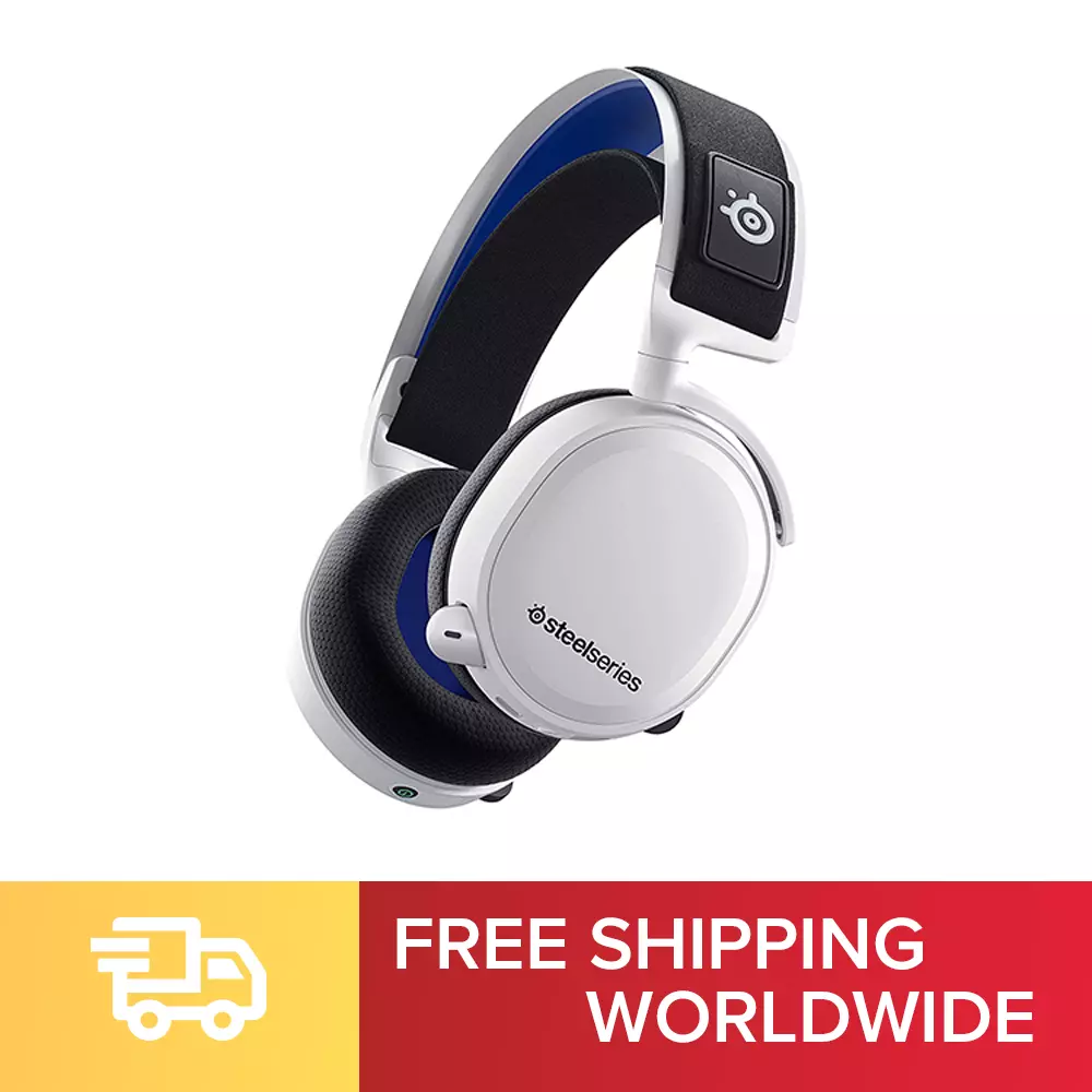 STEELSERIES Arctis 7P Wireless Gaming Headset Works with PS5 PS4