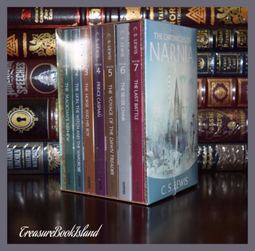 The Chronicles of Narnia by C.S. Lewis New Sealed 7 Volume Paperback Box Set - Picture 3 of 4