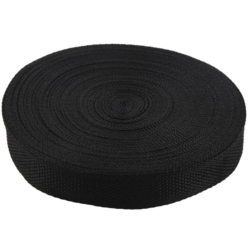 25mmx20m Roll Nylon Tape Strap For Webbing Bag Strapping Belt