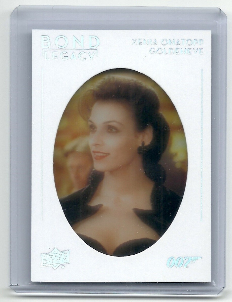 2019 UD James Bond Legacy Famke Janssen Xenia Onatopp Tier 2 2019 UD James Bond Legacy Famke Janssen Xenia Onatopp Tier 2