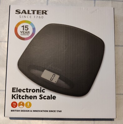 SALTER Digitale elektronische Küchen-/Lebensmittelwaage, Modell 1063, NEU
