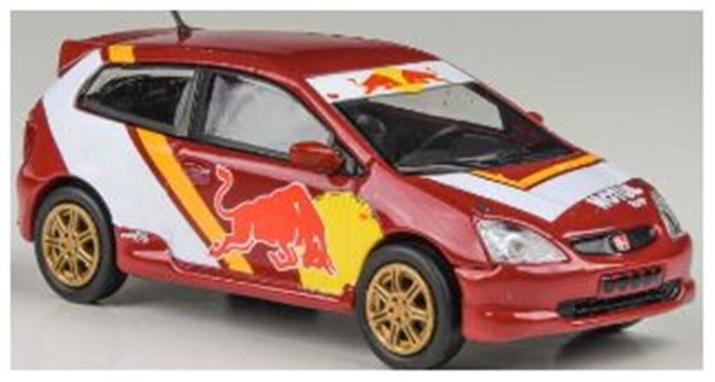 Paragon 1/64  Honda Civic Type R EP3 No Good Racing 2001 (High Quality)