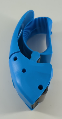 Dispensador de cinta de embalaje ABEL EVO azul 2 pulgadas de ancho pistola de cinta ergonómica envío - Imagen 3 de 7
