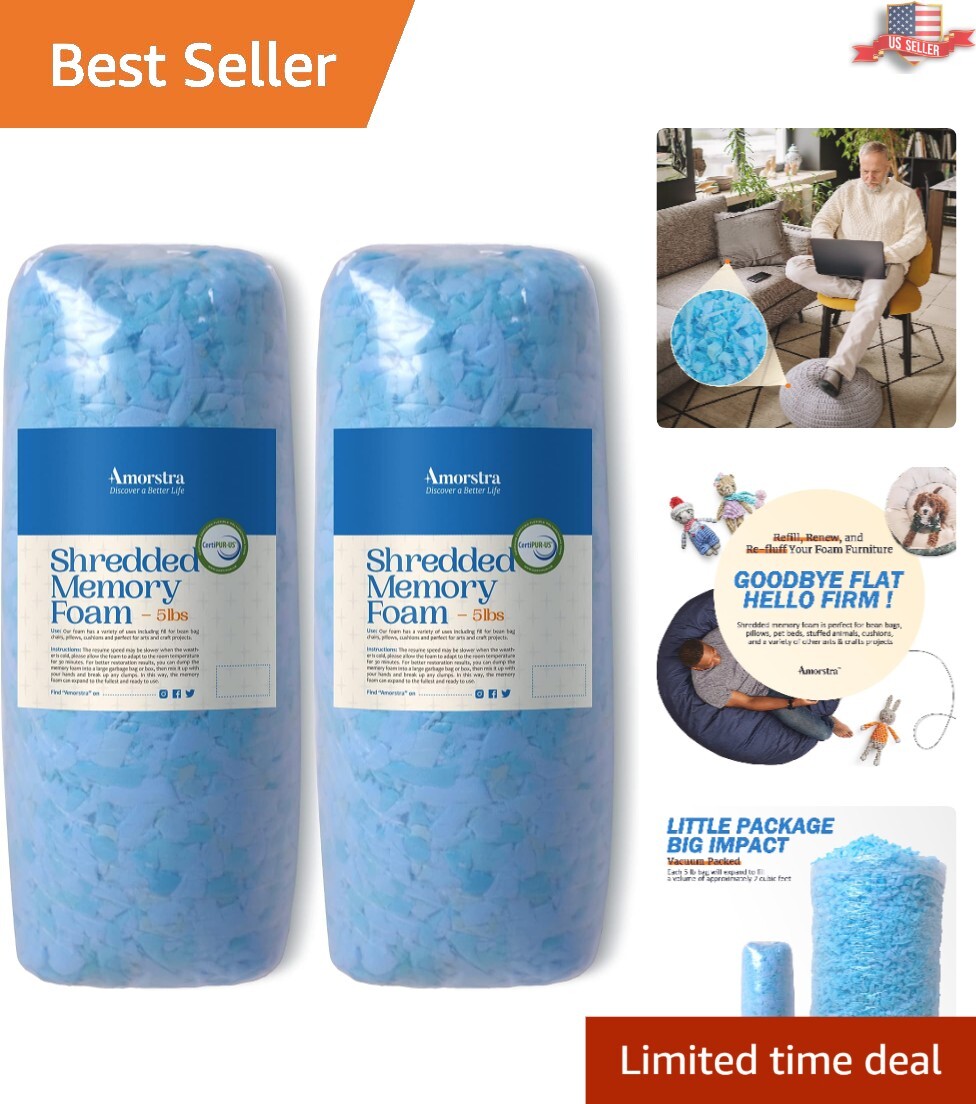 Versatile Multipurpose High-Density Memory Foam Filling - 10 