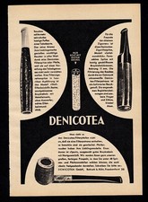 3w6624/ Reklame von 1959 &ndash; DENICOTEA &ndash; Nur echt mit dem roten Deckel.