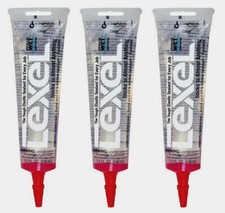 3  Sashco 5 oz LEXEL Clear Elastomeric SEALANT Caulk Kitchen Bath Home  13013