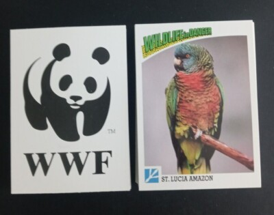 1992 Panini Wildlife in Danger Trading Cards (Pick Your Card)