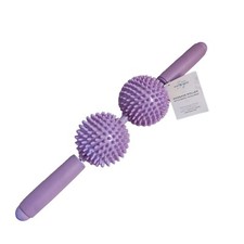 Physique 57 Massage Roller - Purple - Handheld - Back And Body Muscle Massager