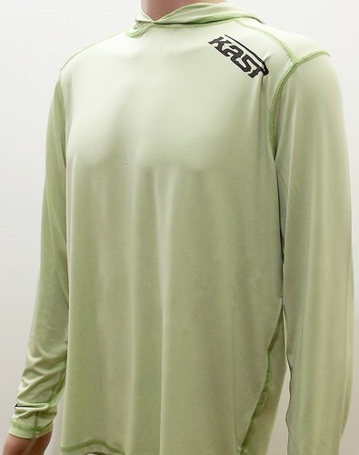 Camisa de sol con capucha Kast Extreme Fishing Gear Ronin verde salvia talla XL NUEVA CON ETIQUETAS OP - Imagen 2 de 11