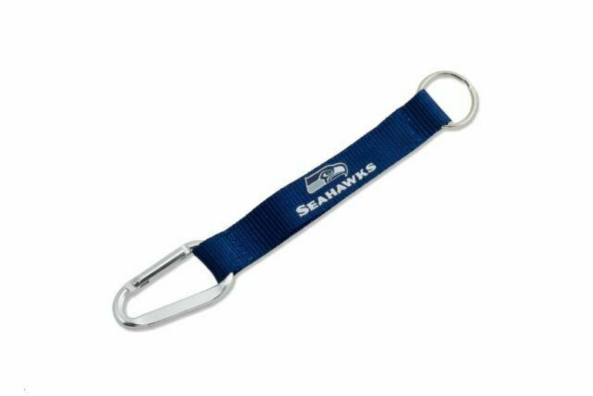 Aminco NFL Officially Licensed Seattle Seahawks Carabiner Lanyard