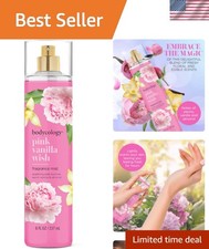Long-Lasting Pink Vanilla Wish Body Mist - 8 fl oz Cruelty-Free Luxury