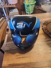 Boxing Helmet for MMA, Muay Thai, Karate or Taekwondo - Size XLarge - Blue - NWT