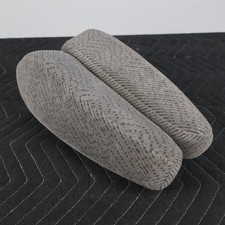 1995-1999 Chevy Gmc Ck Suburban Silverado Front Seat Cloth Armrest Lh Rh Grey
