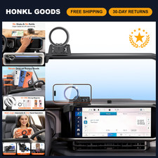 Magnetic Phone Mount Holder for Jeep Wrangler JL Gladiator JT 2024-2026, 12.3" C