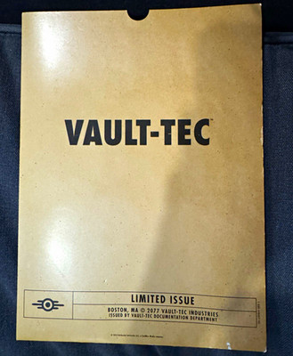 Fallout 4 Vault-Tec Limited Issue SPECIAL Art Prints 5 of 7 w/ Envelope